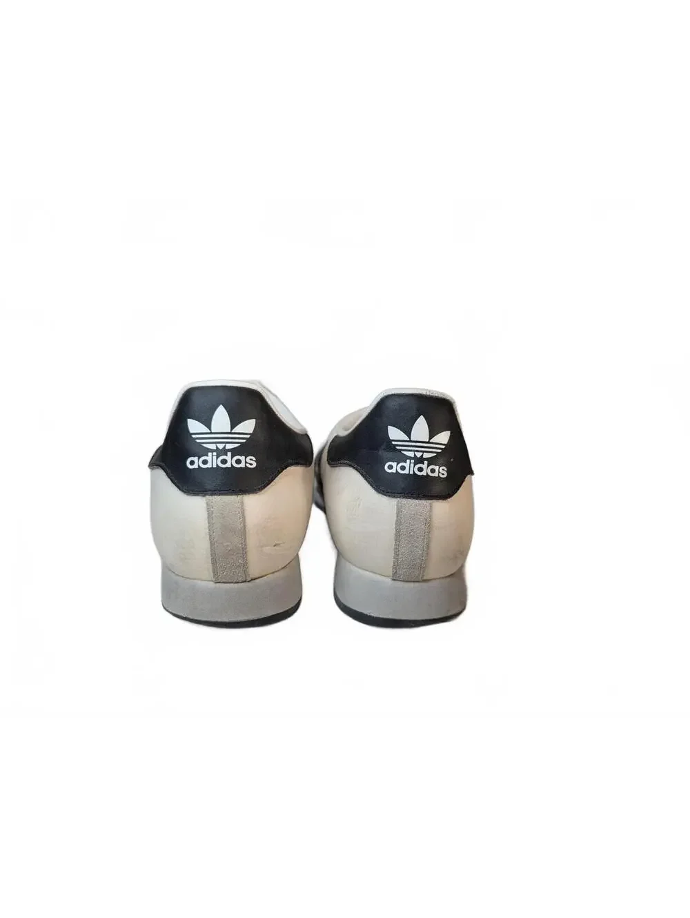 Adidas Samoa Retro White and Black Sneakers Size 13